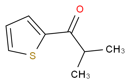 2-methyl-1-(2-thienyl)propan-1-one_分子结构_CAS_36448-60-9)