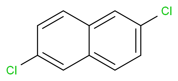 2,6-Dichloronaphthalene 97%_分子结构_CAS_2065-70-5)