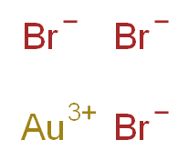 溴化金, Premion&reg;_分子结构_CAS_10294-28-7)