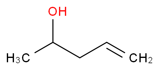 pent-4-en-2-ol_分子结构_CAS_625-31-0