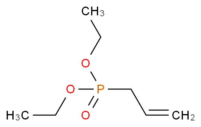 烯丙基膦酸二乙酯_分子结构_CAS_1067-87-4)