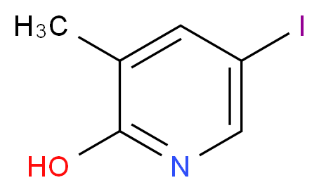 5-Iodo-3-methylpyridin-2-ol_分子结构_CAS_289681-47-6)