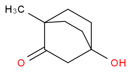4-hydroxy-1-methylbicyclo[2.2.2]octan-2-one_分子结构_CAS_5122-77-0