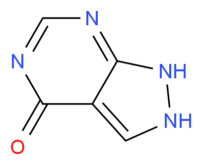 1H-Pyrazolo[3,4-d]pyrimidin-4(5H)-one_分子结构_CAS_315-30-0)