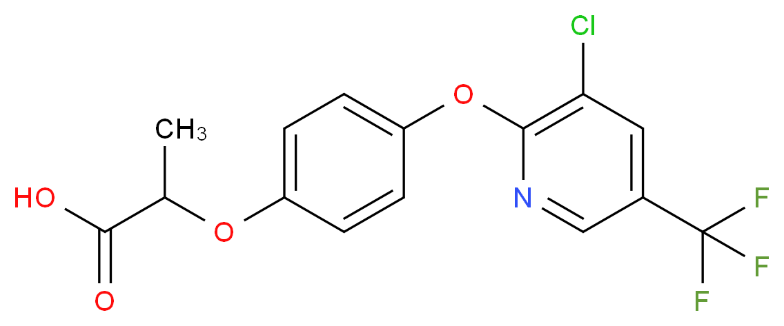 氟吡禾灵_分子结构_CAS_69806-34-4)