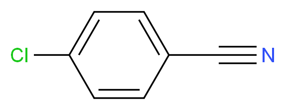 p-Chlorobenzonitrile_分子结构_CAS_623-03-0)