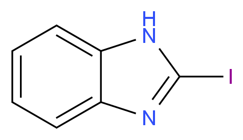 2-iodo-1H-1,3-benzodiazole_分子结构_CAS_27692-04-2