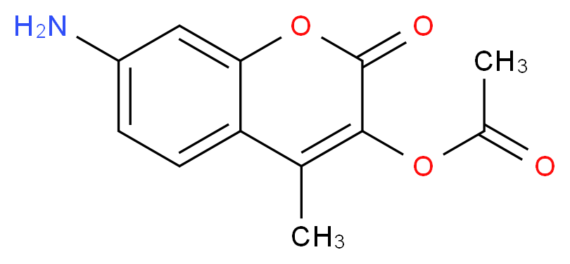 7-AMINO-4-METHYL-COUMARIN-3-ACETIC ACID ESTER_分子结构_CAS_)