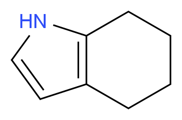 4,5,6,7-tetrahydro-1H-indole_分子结构_CAS_13618-91-2