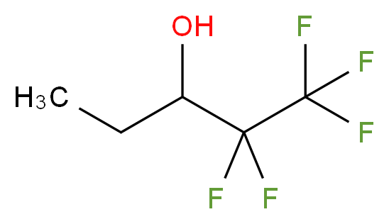 1,1,1,2,2-Pentafluoropentan-3-ol_分子结构_CAS_378-71-2)