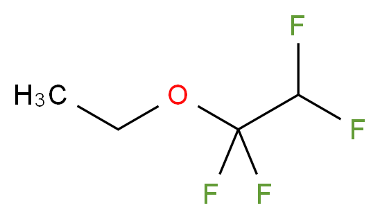 1-ethoxy-1,1,2,2-tetrafluoroethane_分子结构_CAS_512-51-6