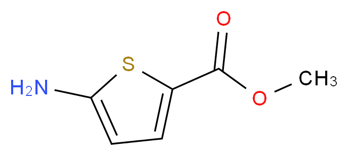 Methyl 5-aminothiophene-2-carboxylate_分子结构_CAS_14597-58-1)