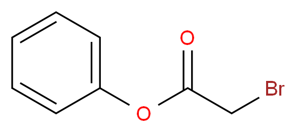 phenyl 2-bromoacetate_分子结构_CAS_620-72-4