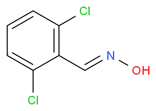 2,6-Dichloro-benzaldehyde oxime_分子结构_CAS_25185-95-9)