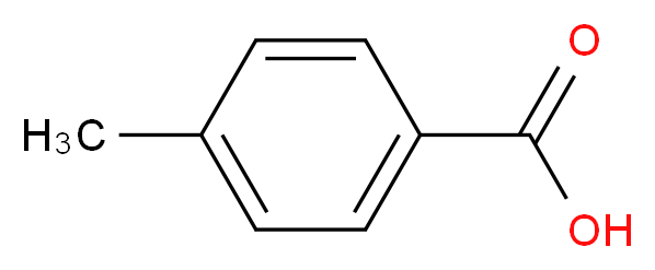 p-TOLUIC ACID_分子结构_CAS_99-94-5)