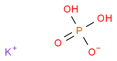 Monopotassium phosphate_分子结构_CAS_7778-77-0)