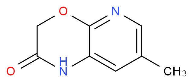 7-Methyl-1H-pyrido[2,3-b][1,4]oxazin-2(3H)-one_分子结构_CAS_)