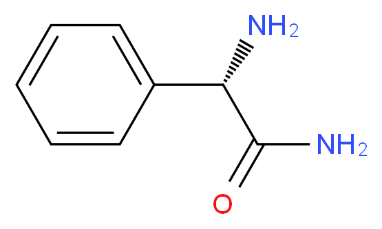 (2S)-2-Amino-2-phenylethanamide_分子结构_CAS_6485-52-5)
