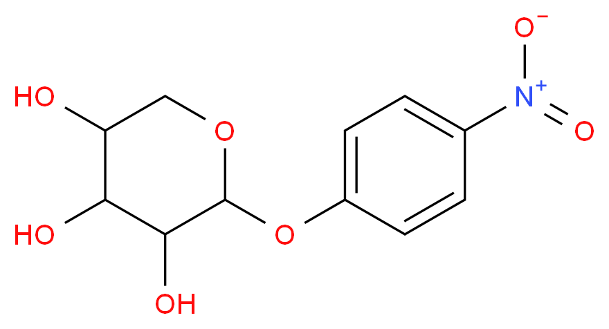 4-Nitrophenyl α-D-xylopyranoside_分子结构_CAS_10238-28-5)