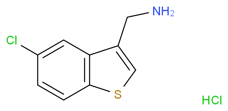 3-(Aminomethyl)-5-chlorobenzo[b]thiophene hydrochloride_分子结构_CAS_71625-90-6)