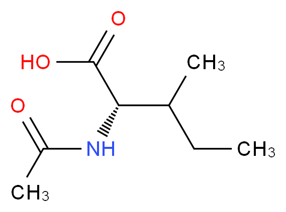 N-ACETYL-L-LEUCINE_分子结构_CAS_1188-21-2)