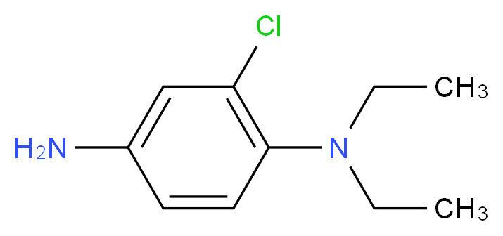 2-Chloro-N~1~,N~1~-diethyl-1,4-benzenediamine_分子结构_CAS_)