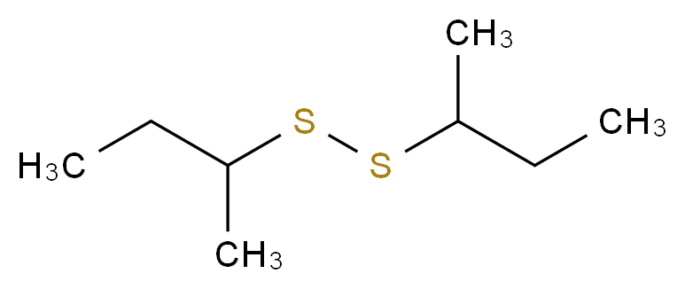 2-(butan-2-yldisulfanyl)butane_分子结构_CAS_5943-30-6