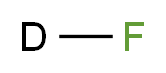 fluoro(<sup>2</sup>H)_分子结构_CAS_7664-39-3