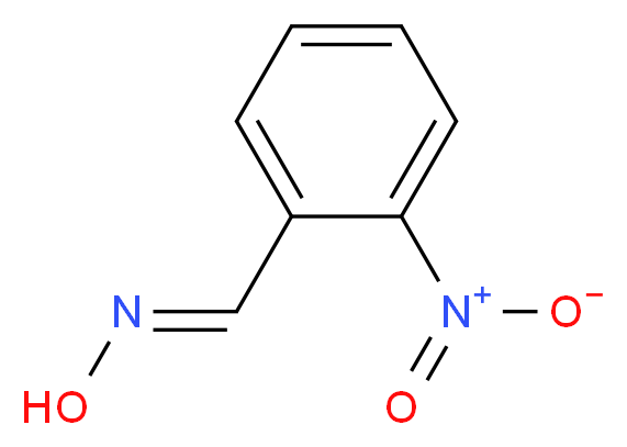 (E)-N-[(2-nitrophenyl)methylidene]hydroxylamine_分子结构_CAS_6635-41-2