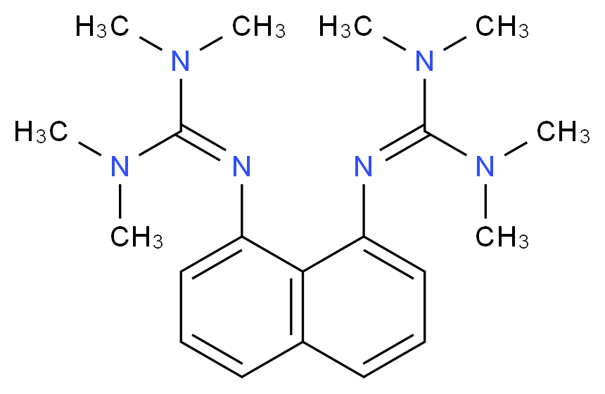 1,8-双(四甲基胍基)萘_分子结构_CAS_442873-72-5)