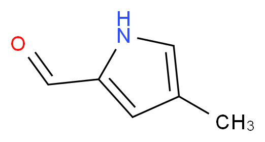 4-methyl-1H-pyrrole-2-carbaldehyde_分子结构_CAS_24014-19-5)