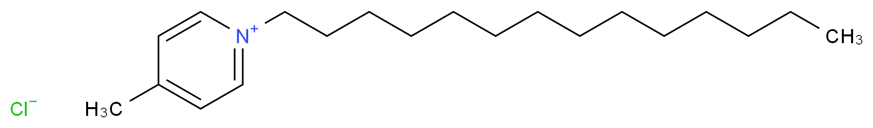 MYRISTYL-&gamma;-PICOLINIUM CHLORIDE_分子结构_CAS_2748-88-1)