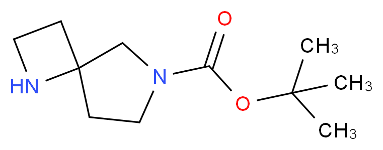 1,6-Diazaspiro[3.4]octane-6-carboxylic acid tert-butyl ester_分子结构_CAS_1158749-79-1)