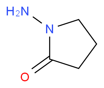 1-aminopyrrolidin-2-one_分子结构_CAS_)