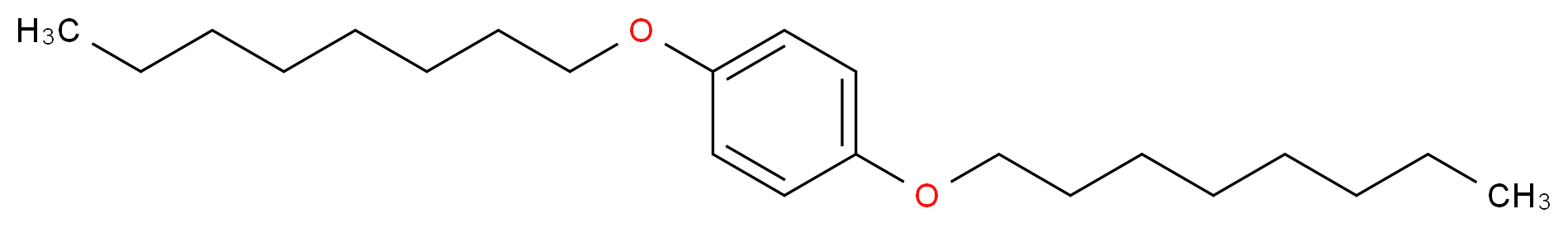 1,4-bis(octyloxy)benzene_分子结构_CAS_67399-94-4