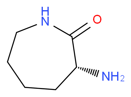(R)-3-Aminoazepan-2-one_分子结构_CAS_28957-33-7)