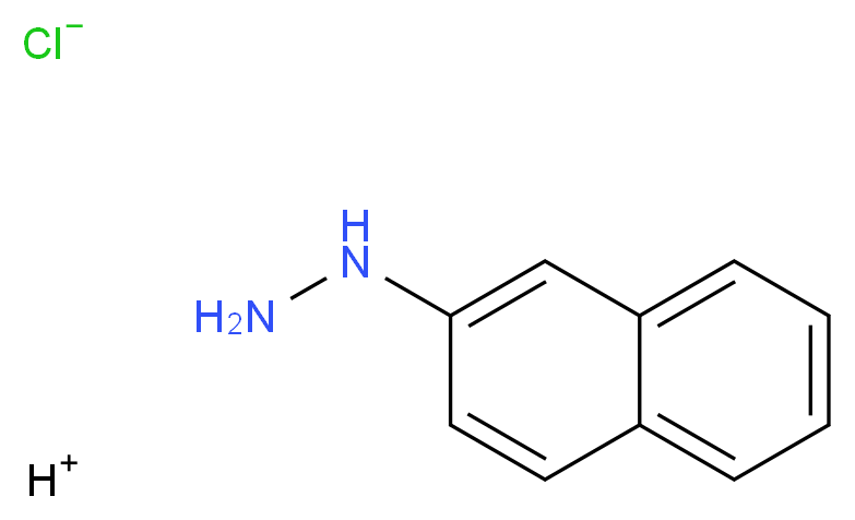 2-Naphthylhydrazine hydrochloride_分子结构_CAS_2243-58-5)