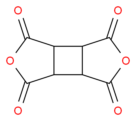 4,9-dioxatricyclo[5.3.0.0<sup>2</sup>,<sup>6</sup>]decane-3,5,8,10-tetrone_分子结构_CAS_4415-87-6