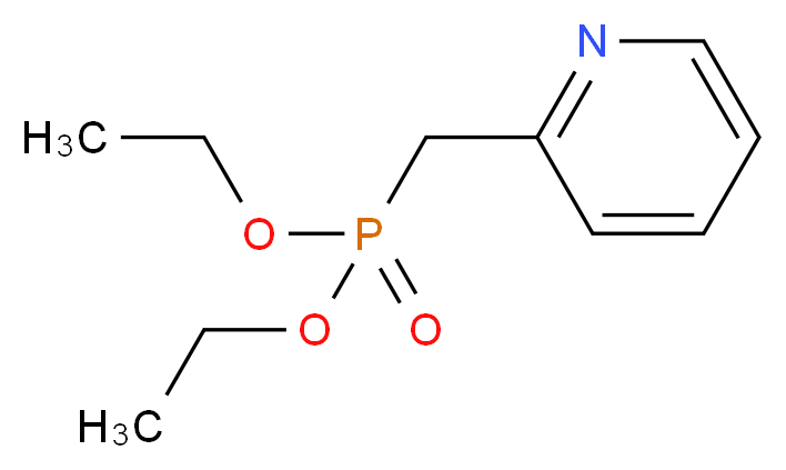 diethyl (pyridin-2-ylmethyl)phosphonate_分子结构_CAS_)