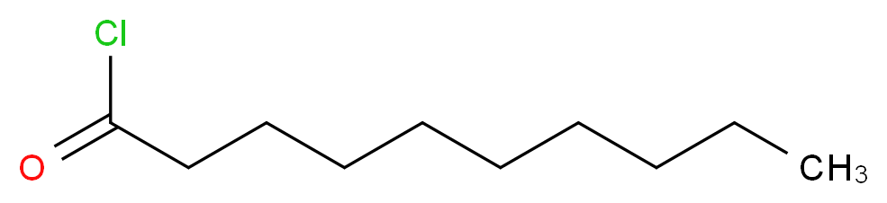 decanoyl chloride_分子结构_CAS_)