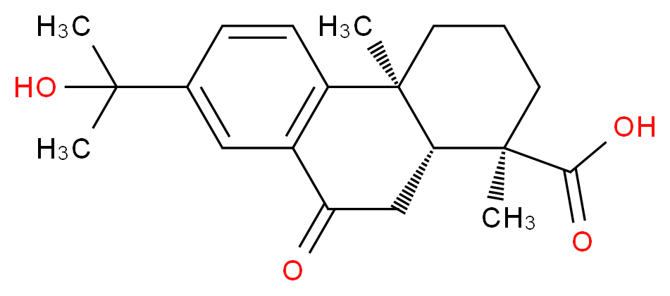 15-Hydroxy-7-oxodehydroabietic acid_分子结构_CAS_95416-25-4)