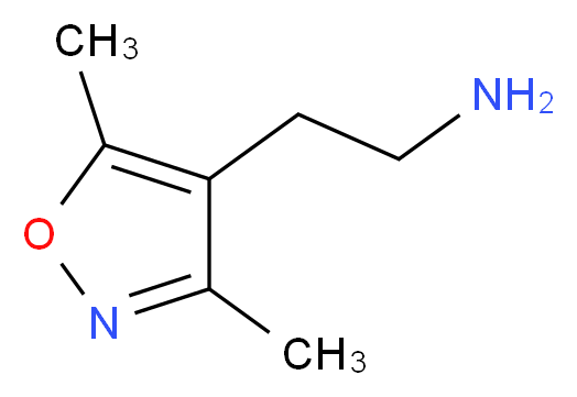 2-(dimethyl-1,2-oxazol-4-yl)ethan-1-amine_分子结构_CAS_510717-69-8