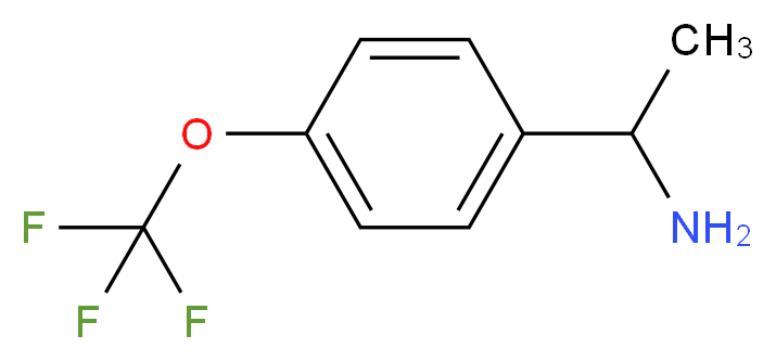 1-[4-(trifluoromethoxy)phenyl]ethanamine_分子结构_CAS_123195-23-3)