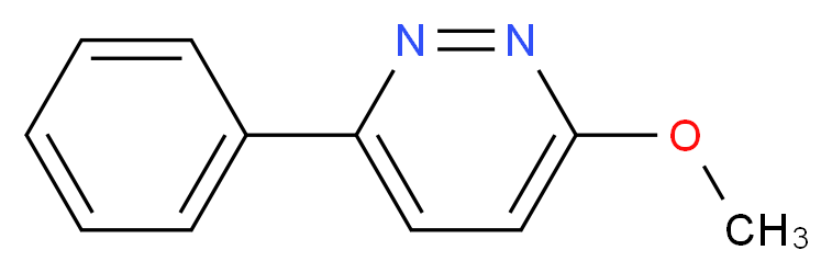 3-methoxy-6-phenylpyridazine_分子结构_CAS_4578-42-1