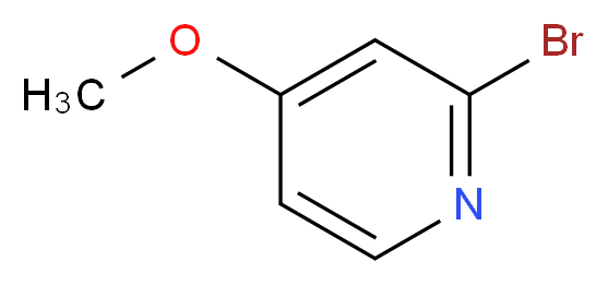 2-Bromo-4-methoxypyridine_分子结构_CAS_89488-29-9)