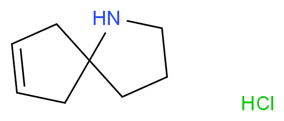 1-Azaspiro[4.4]non-7-ene hydrochloride_分子结构_CAS_)
