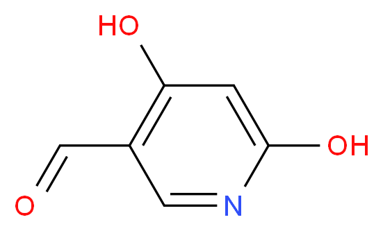 4,6-dihydroxypyridine-3-carbaldehyde_分子结构_CAS_1196154-32-1