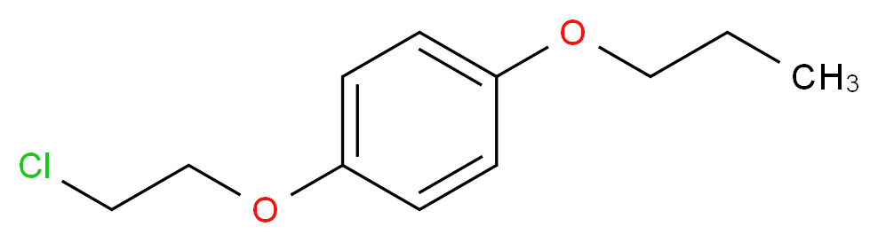 1-(2-chloroethoxy)-4-propoxybenzene_分子结构_CAS_915923-28-3)