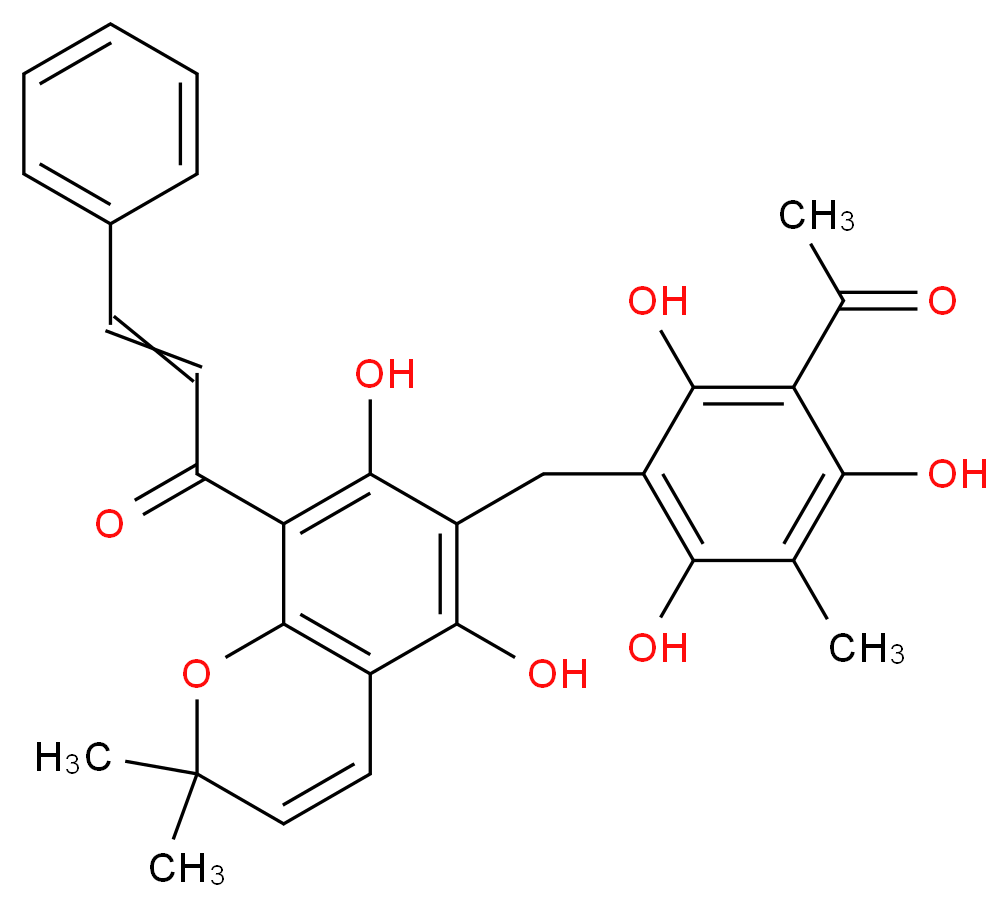 Rottlerin_分子结构_CAS_82-08-6)