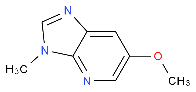 6-Methoxy-3-methyl-3H-imidazo[4,5-b]pyridine_分子结构_CAS_)